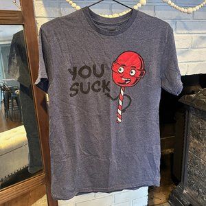 NWOT You Suck Novelty Tee | Size S